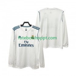 Camisola Homem Real Madrid 2017 2018 Retro Principais Equipamento Manga Comprida