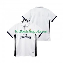 Camisola Homem Real Madrid 2017 2018 Retro Principais Equipamento Manga Curta