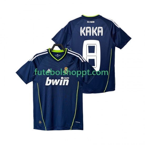 Camisola Homem Real Madrid KAKA 8 Retro Alternativa Equipamento 2011 2010 Manga Curta