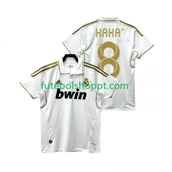 Camisola Homem Real Madrid KAKA 8 2012 Retro Principais Equipamento 2011 Manga Curta