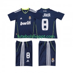 Camisola Júnior Real Madrid KAKA 8 Retro Alternativa Equipamento 2011 2010 Manga Curta