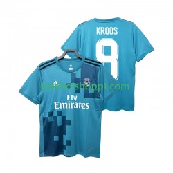Camisola Homem Real Madrid KROOS 8 2017 2018 Retro Terceiro Equipamento Manga Curta