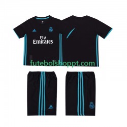 Camisola Júnior Real Madrid 2017 2018 Retro Alternativa Equipamento Manga Curta