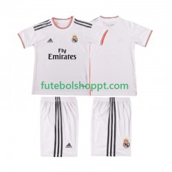 Camisola Júnior Real Madrid 2013 2014 Retro Principais Equipamento Manga Curta