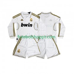 Camisola Júnior Real Madrid 2012 Retro Principais Equipamento 2011 Manga Comprida
