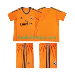 Camisola Júnior Real Madrid 2013 2014 Retro Terceiro Equipamento Manga Curta