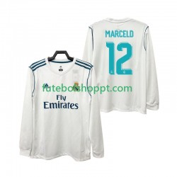 Camisola Homem Real Madrid MARCELD 12 2017 2018 Retro Principais Equipamento Manga Comprida