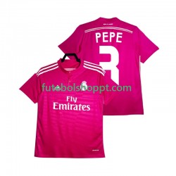Camisola Homem Real Madrid PEPE 3 2014 2015 Retro Alternativa Equipamento Manga Curta