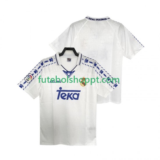 Camisola Homem Real Madrid 1996 1997 Retro Principais Equipamento Manga Curta