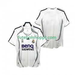 Camisola Homem Real Madrid 2007 Retro Principais Equipamento 2006 Manga Curta
