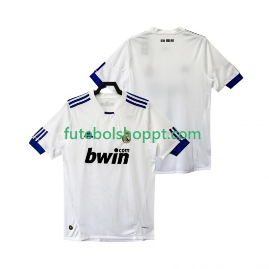 Camisola Homem Real Madrid Retro Principais Equipamento 2011 2010 Manga Curta