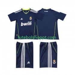Camisola Júnior Real Madrid Retro Alternativa Equipamento 2011 2010 Manga Curta