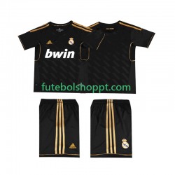 Camisola Júnior Real Madrid 2012 Retro Alternativa Equipamento 2011 Manga Curta