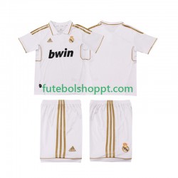 Camisola Júnior Real Madrid 2012 Retro Principais Equipamento 2011 Manga Curta