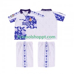 Camisola Júnior Real Madrid 1996 1997 Retro Terceiro Equipamento Manga Curta