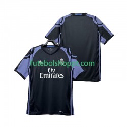 Camisola Homem Real Madrid 2016 2017 Retro Terceiro Equipamento Manga Curta
