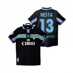Camisola Homem SS Lazio NESTA 13 Retro Alternativa Equipamento 1998 1999 Manga Curta