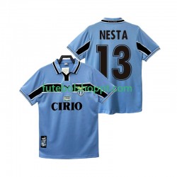 Camisola Homem SS Lazio NESTA 13 Retro Principais Equipamento 1998 1999 Manga Curta