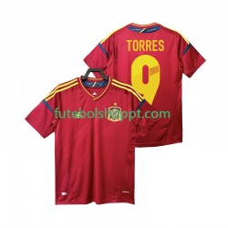 Camisola Homem Espanha TORRES 9 2012 Retro Principais Equipamento Manga Curta Camisola Homem Espanha TORRES 9 2012 Retro Principais Equipamento Manga Curta