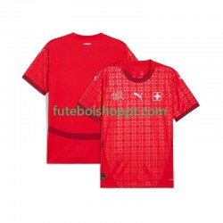 Camisola Homem Suíça Principais Equipamento 2025-2026 Manga Curta