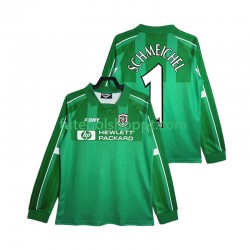 Camisola Homem Tottenham Hotspur SCHMEICHEL 1 1997 Guarda-redes Retro Principais Equipamento 1999 Manga Comprida