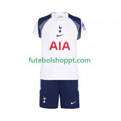 Camisola Júnior Tottenham Hotspur Principais Equipamento 2025-2026 Manga Curta