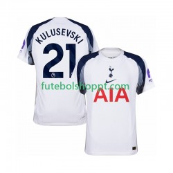 Camisola Homem Tottenham Hotspur Kulusevski 21 Principais Equipamento 2025-2026 Manga Curta