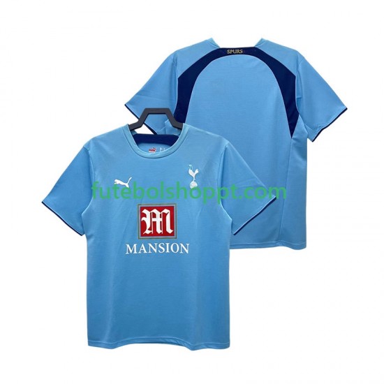 Camisola Homem Tottenham Hotspur 2007 Retro Alternativa Equipamento 2006 Manga Curta