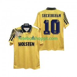 Camisola Homem Tottenham Hotspur SHERINGHAM 10 1992 Retro Alternativa Equipamento 1994 Manga Curta