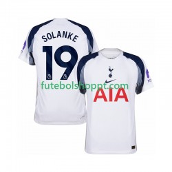 Camisola Homem Tottenham Hotspur Solanke 19 Principais Equipamento 2025-2026 Manga Curta