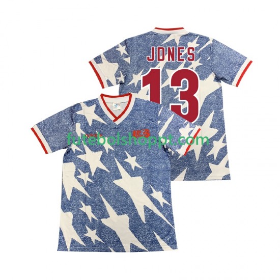 Camisola Homem Estados Unidos JDNES 13 Retro Alternativa Equipamento 1994 Manga Curta