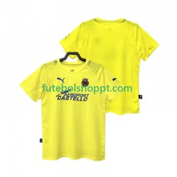 Camisola Homem Villarreal CF 2005 Retro Principais Equipamento 2006 Manga Curta
