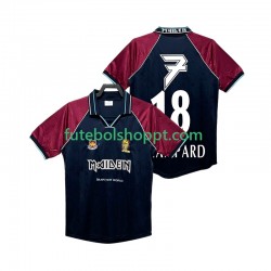 Camisola Homem West Ham United LAMPARD 18 Iron Maiden Retro Principais Equipamento 1999 Manga Curta
