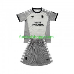 Camisola Júnior Aston Villa Guarda-redes Quarto Equipamento 2026-2027 Manga Curta