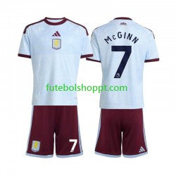 Camisola Júnior Aston Villa John McGinn 7 Terceiro Equipamento 2026-2027 Manga Curta