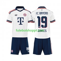 Camisola Júnior Bayern de Munique Alphonso Davies 19 Alternativa Equipamento 2026-2027 Manga Curta