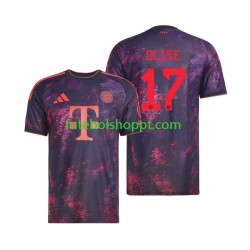 Camisola Homem Bayern de Munique Michael Olise 17 Terceiro Equipamento 2026-2027 Manga Curta