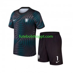 Camisola Júnior Chelsea Emiliano Martinez 1 Guarda-redes Principais Equipamento 2026-2027 Manga Curta