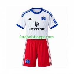 Camisola Júnior Hamburger SV Principais Equipamento 2026-2027 Manga Curta