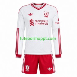 Camisola Júnior Liverpool Alternativa Equipamento 2026-2027 Manga Comprida