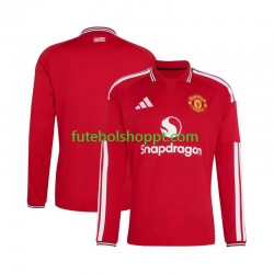 Camisola Homem Manchester United Principais Equipamento 2026-2027 Manga Comprida