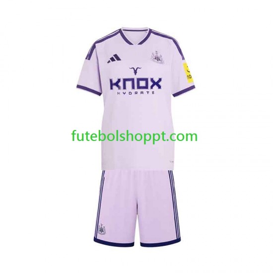 Camisola Júnior Newcastle United Terceiro Equipamento 2026-2027 Manga Curta