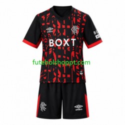 Camisola Júnior Rangers Terceiro Equipamento 2026-2027 Manga Curta