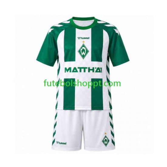 Camisola Júnior Werder Bremen Principais Equipamento 2026-2027 Manga Curta