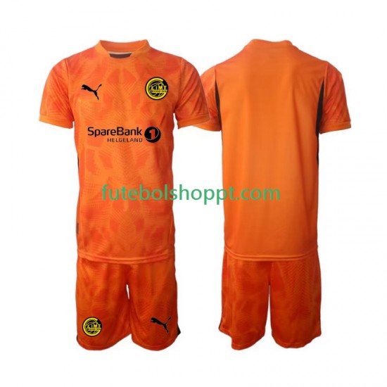 Camisola Júnior FK Bodø/Glimt Guarda-redes Alternativa Equipamento 2025 Manga Curta