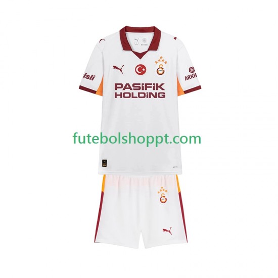 Camisola Júnior Galatasaray Alternativa Equipamento 2025-2026 Manga Curta