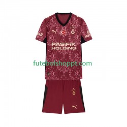 Camisola Júnior Galatasaray Terceiro Equipamento 2025-2026 Manga Curta