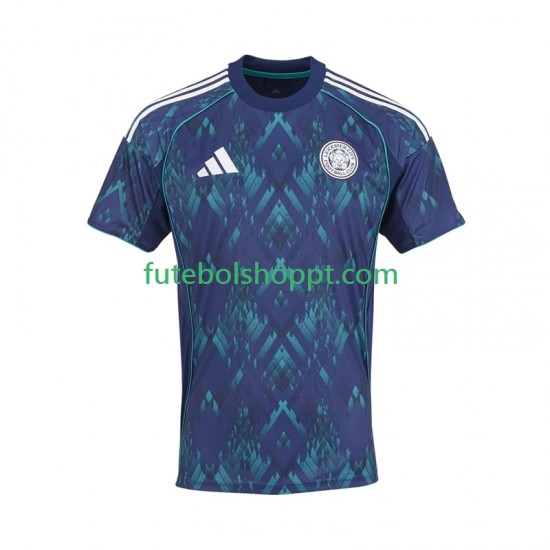 Camisola Homem Leicester City Alternativa Equipamento 2025-2026 Manga Curta
