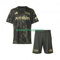 Camisola Júnior Union Berlin Alternativa Equipamento 2025-2026 Manga Curta