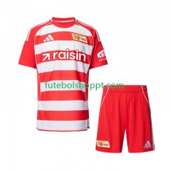 Camisola Júnior Union Berlin Principais Equipamento 2025-2026 Manga Curta